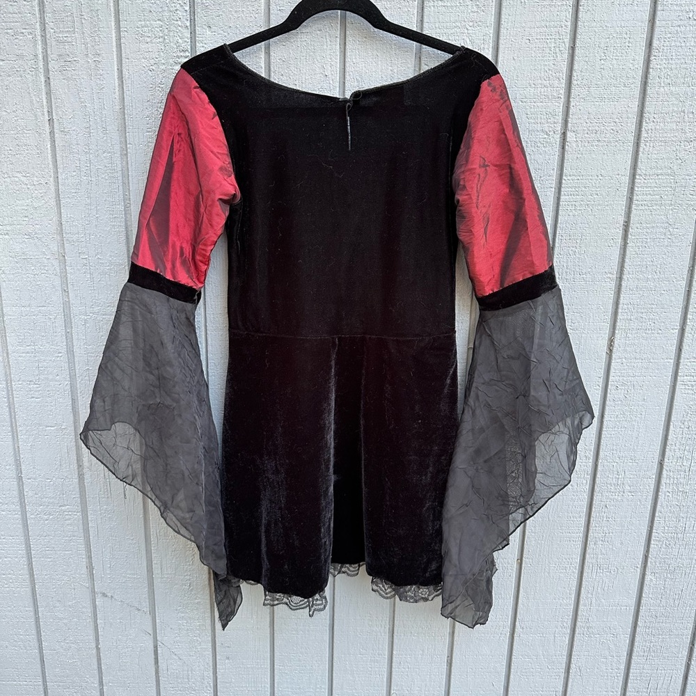 Witchy Woman Velvet Tunic Costume - Picture 8 of 9
